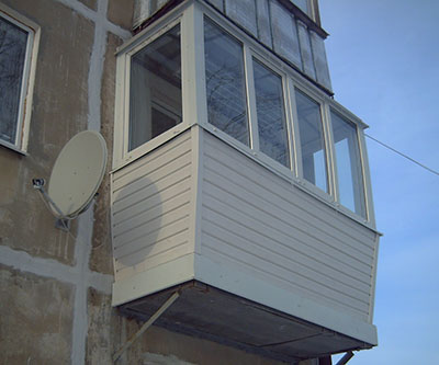 пластиковое остекление балконов Фото 09